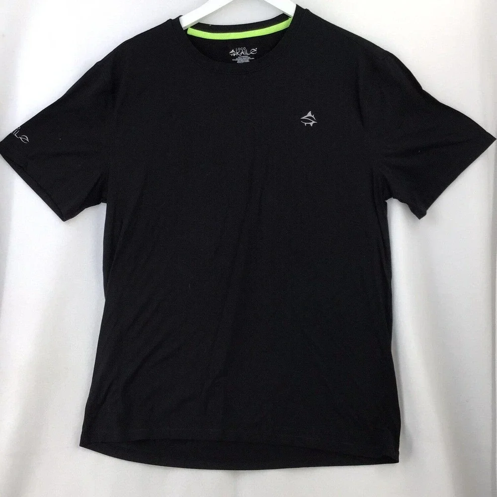 Loco Skailz Men's Shirt Top Black Size Medium - Picture 4 of 12